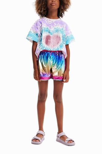 Image of Desigual Little Girl's Camiseta Manga Corta Tie-Dye