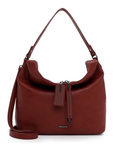 Sac à épaule bandoulière Tamaris Glenn Beutel rouge bordeaux grand format