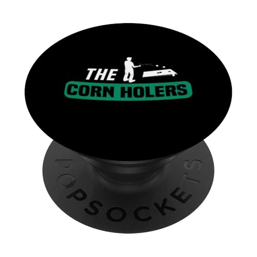 Los amantes de los juegos de Cornhole de Corn Holers PopSockets PopGrip Adhesivo