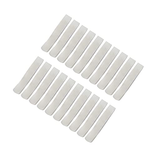 UGPLM 20x Almofadas de Suor Protetor de Colar Tiras de Absorção de Suor Confortável Contra Manchas d