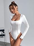 ❤This Women's Sexy Bodysuit Casual Jumpsuit ,gives a more stylish,chic and sexy feeling.Best for party,night club,vacation,holiday,daily life and so on.Easy to dress up and dress down.