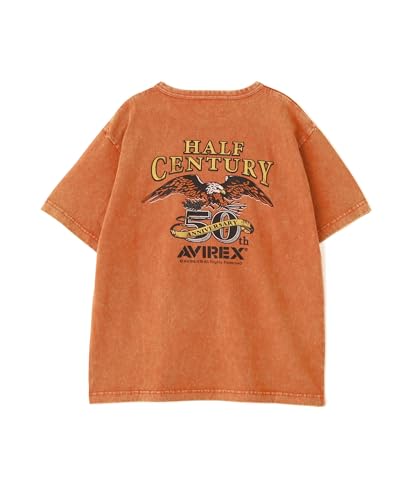 [Avirex] [�A���B���b�N�X] HALF CENTURY ANNIV. T-SHIRT 50���N �L�O T�V���c ���f�B�[�X F 054 ���C�g�u���E�� 783-5235605