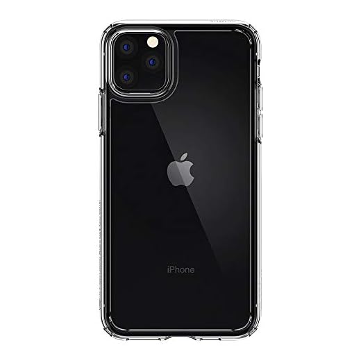 Spigen Ultra Hybrid Hülle Kompatibel mit iPhone 11 Pro -Crystal Clear