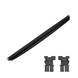 Pare Soleil Voiture Rideau Pare-Soleil pour Toit Ouvrant Voiture pour VW pour Tiguan 2008 2009 2010 2011 2012 2013 2014 2015 2016 2017 1K9877307 Chaussette Vitre(Black Only Cloth)