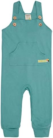 loud + proud Unisex Baby Latzhose, Gots Zertifiziert Baby- und Kleinkind-Strampelanzug