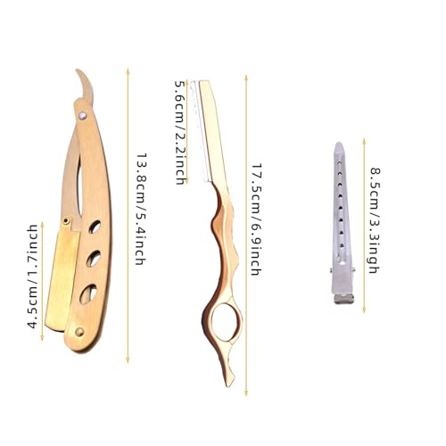 Ciseaux à cheveux professionnels et ciseaux amincissants A7- pour effiler - 4