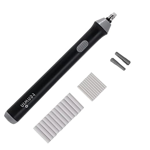 1 borrador eléctrico negro