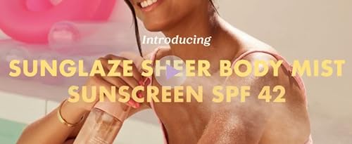 Kopari Rose Gold Sunglaze Sheer Body Mist Sunscreen SPF 42, Infused with Shimmering Body Oil, Hydrating Mist, Hydrates, Brightens, Makeup Friendly, Gives Skin a Glowy Finish, Lightweight, - Thumbnail 7