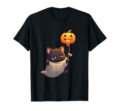 Cute Cat Halloween Pumpkin Spooky Cat Halloween T�V���c