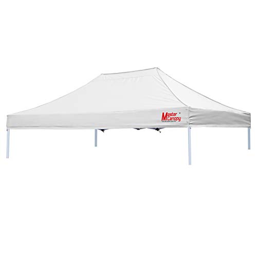 Image of MASTERCANOPY 10x15 Replacement Pop Up Canopy Top for Kingkong Frame White