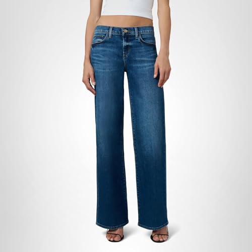 Joe's Jeans Women's The Lou Lou Low Rise Wide Leg Jeans, Amore, 29