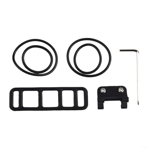 Soporte de bicicleta para números de carrera en triatlón con sistema de banda de goma (B)