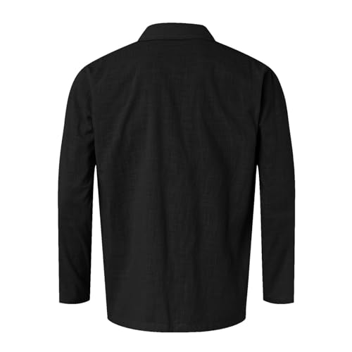 Men's Casual Cotton Linen Blazer Jacket Lightweight Sports Coats Regular Fit Two Buttons Blazers Jackets for Men4