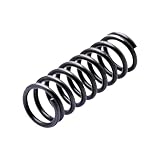 Molla di compressione, 0.8mm diametro filo , 4mm diametro esterno, 20mm lunghezza libera acciaio per molle, nera, 10Pcs