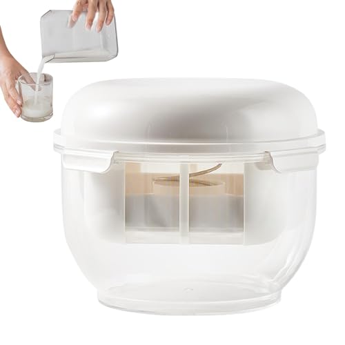 Colador de yogur - Filtro de yogur transparente, gadget de cocina reutilizable | Filtro de yogur transparente reutilizable de malla fina de alto, utensilios de cocina resistentes, taza hecha