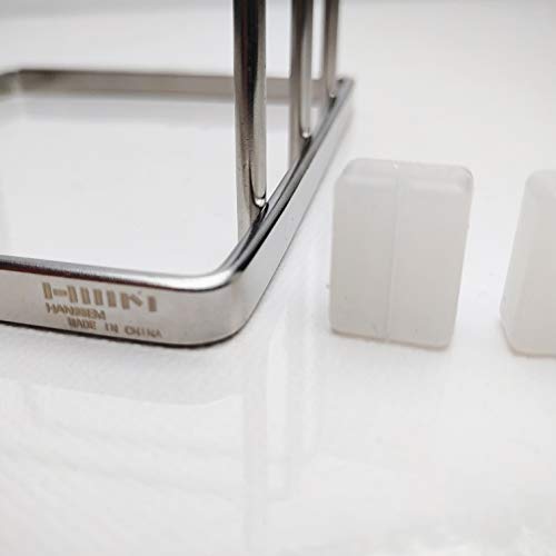 Soporte de rejilla para tablas de cortar de acero inoxidable LENITH pequeño miniatura 6