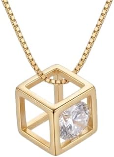 Anti Tarnish Waterproof 18K Gold Plated Pendant Necklace & Jewelry Collection for Women