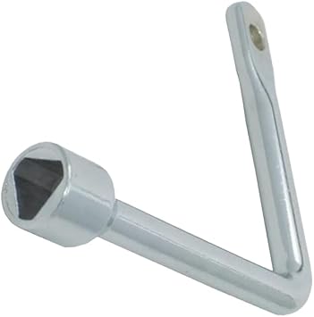 Triangle Key Garbage bin, Triangle Practical L-Type Gas Electric Elevator Door, Fireplace, Chimney, Gas Meter Cabinet, Switch Control Cabinet Key.