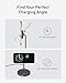 Anker MagSafe Compatible MagGo Charger Stand, iPhone 17 Wireless Charger, 2-in-1 Charging Station, Qi2 Certified 15W Fast Charging, for iPhone 17/16/15/14/13/12, AirPods Pro (Black, No Adapter)