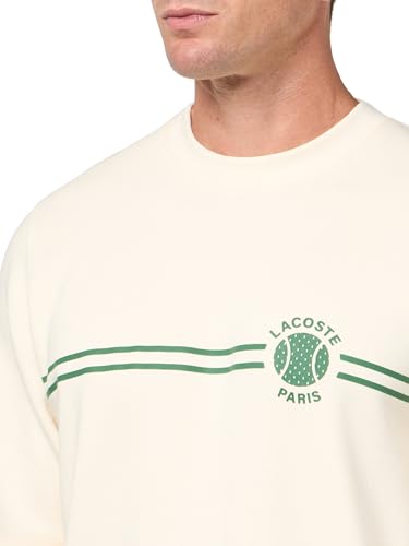 Lacoste Men's Crew Neck Graphic Sweatshirt3