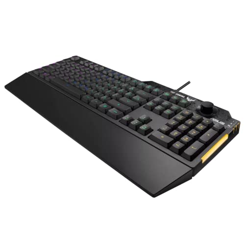 TECLADO (FRANCES) TUF K1 GAMING KEYBOARD 90MP01X0-BKFA00 - Tastiera gaming - Immagine 3