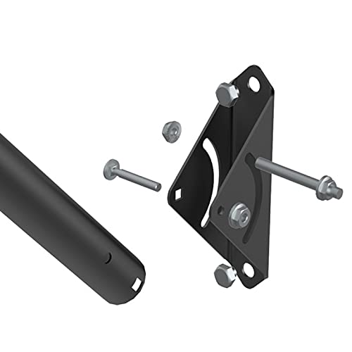 Antop Adjustable Attic Antenna Mount - Outdoor Tv Antenna Mounting Pole Universal Mount Brackets - Easy Installation, Solid Structure, Weather Proof #TOP4