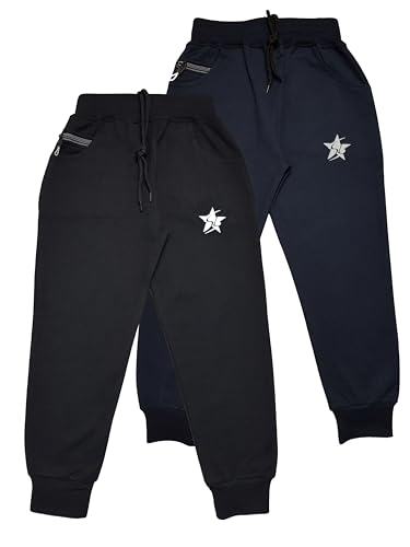 Image of STARLATH Track Pants for Boys, Cotton Lowers and Pajama for Boys (Pack of 2)