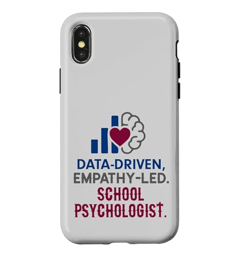 School Psychologist Data Driven Empathy Led Behavioral Brain �X�}�z�P�[�X iPhone X/XS �p