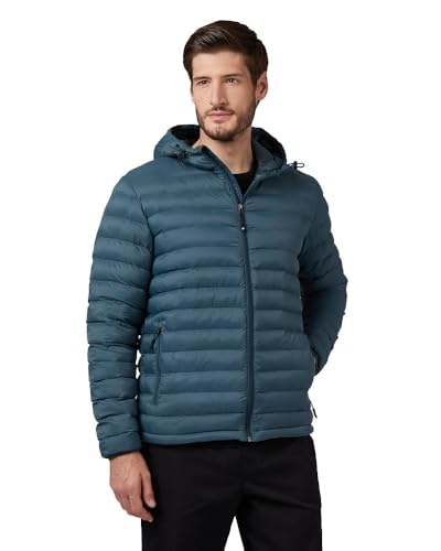 Image of 32 Degrees Men's Lightweight Recycled Poly-Fill Packable Jacket | Zippered Pockets | Layering | Water Repellent