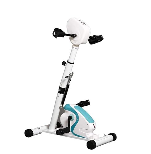 Ejercitador de Pedales eléctrico para Personas Mayores, máquina de entrenamiento físico para interior con altura ajustable, bicicleta estática para fisioterapia de brazos