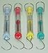 SEOH Spring Scale Tubular 1N / 100g Color Coded Calibrated in Newtons and Grams