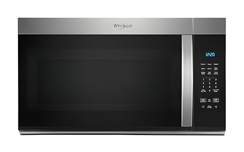 Image of Whirlpool 1.7 Cu. Ft. Over-The-Range Microwave, Stainless Steel, 1000W by Whirlpool