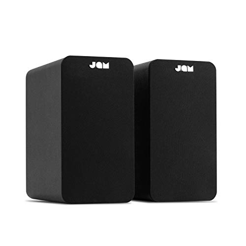 Altavoces de estantería Bluetooth sistema de altavoces dobles con auxiliar 2