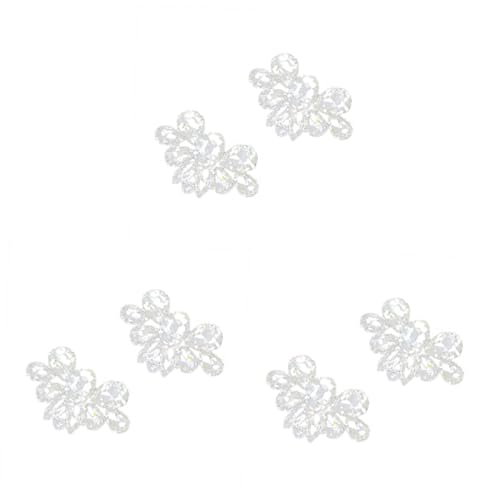 Boucle de chaussure de mariage en strass BESPORTBLE pour personnaliser vos escarpins
