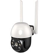 カシムラ(Kashimura) スマートカメラ 防水/首振/高輝度 NKJ-188 マイク・スピーカー内蔵 防塵防水等級IP65 屋外/屋内対応 スマホ連動 自動追跡機能 赤外線モード