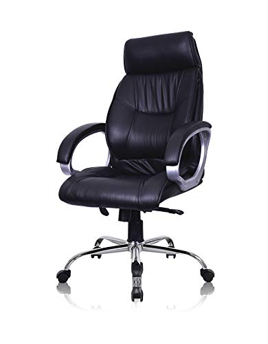 Image of Aristocrat Chairs Original High Back Chair with Chrome Base