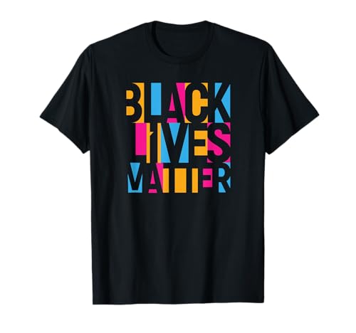 Black Lives Matter Movimiento BLM Protesta derechos civiles Camiseta