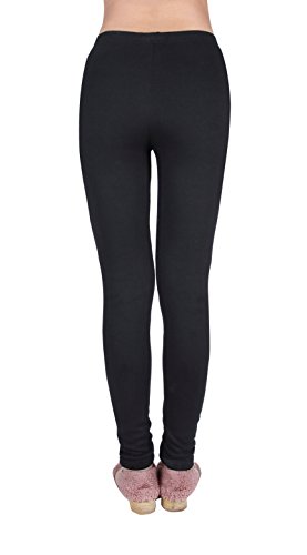 IRELIA 2 Pack Girls 100% Cotton Fleece lined Warm Leggings For Winter BN S - image 2
