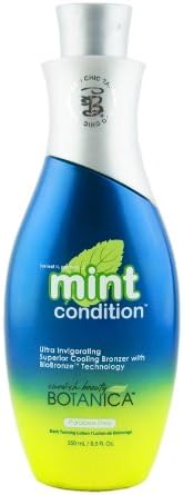 Swedish Beauty Mint Condition Tanning Lotion Ultra Invigorating Superior Cooling Bronzer with BioBronze Technology 8.5 oz