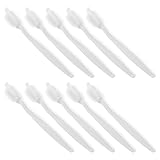 VALICLUD Spazzola Per Macinacaffè e Bottiglie Set 10 Pezzi Bianco In Nylon Leggero Per Pulizia Di Elettrodomestici Da Cucina