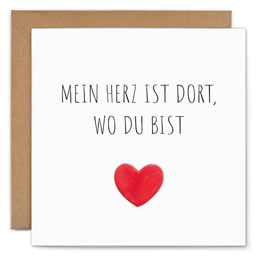 YISCOKCO valentinstag karte jahrestag geschenk liebesbrief für Männer und Frauen valentines day heart for cards mit Umschlag (Karte Valentinstag Größe：15cm*15cm)