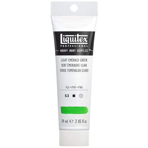 Image of Liquitex Professional Heavy Body Acrylic Paint, 2-oz Tube, Light Emerald Green