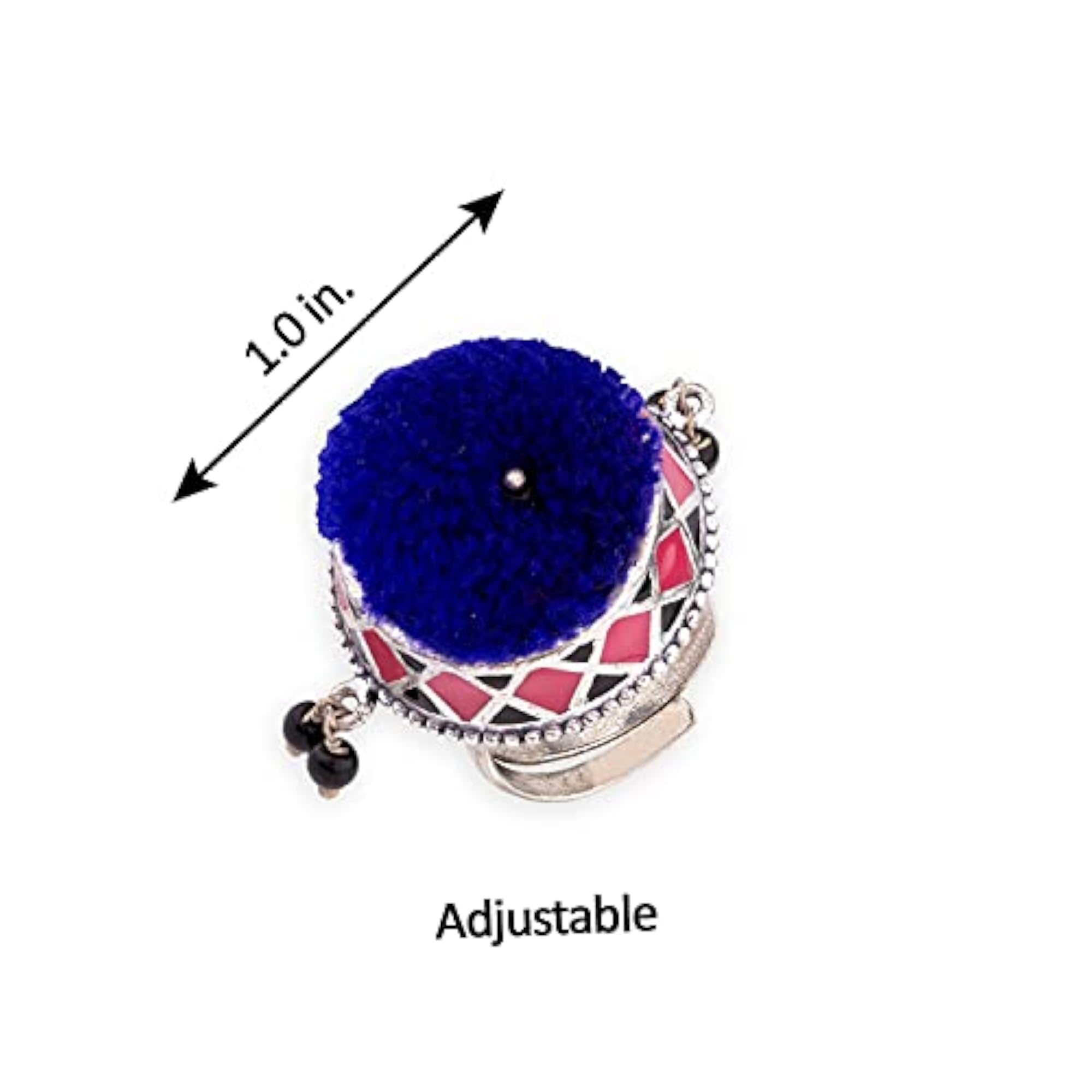 Kalbelia Enameled Statement Ring