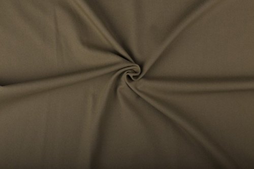 Tissu sergé denim de luxe camel CRS Fur Fabrics au mètre pour couture