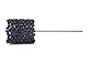 Brush Research Flex-Hone Zylinderhone, GBD-Serie, Siliziumkarbid-Schleifmittel, 165 mm Durchmesser, Körnung 240
