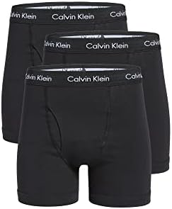 Calvin Klein mens Cotton Stretch 3-pack Boxer Brief Boxer Briefs (pack of 3)