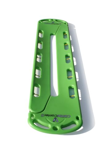 Hartwell Medical CombiCarrierII Scoop Stretcher and Extrication Board (Lime Green)