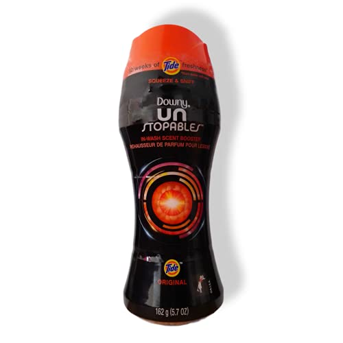 Image of Downy Unstopables in-Wash Scent Booster - Tide Original Scent - Net Wt. 5.7 OZ (162 g) Per Bottle - One (1) Bottle