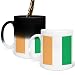 Flag of Cote d'Ivoire Cup Color Changing Mug Magic Heat Changing Coffee Mug - Funny Cup, for Office and Home Use Taza que cambia de color 325ml