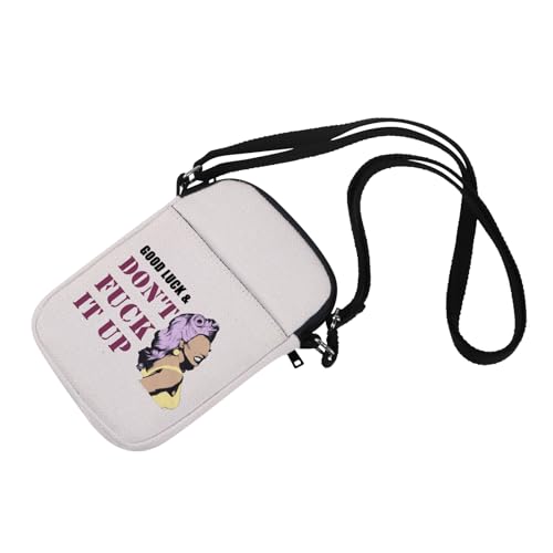 RP Fan Gift Drag Race Cosmetic Bag Good Luck & Don't Fck It up Makeup Zipper Pouch for Drag Queen Fans (GoodLuckBag)